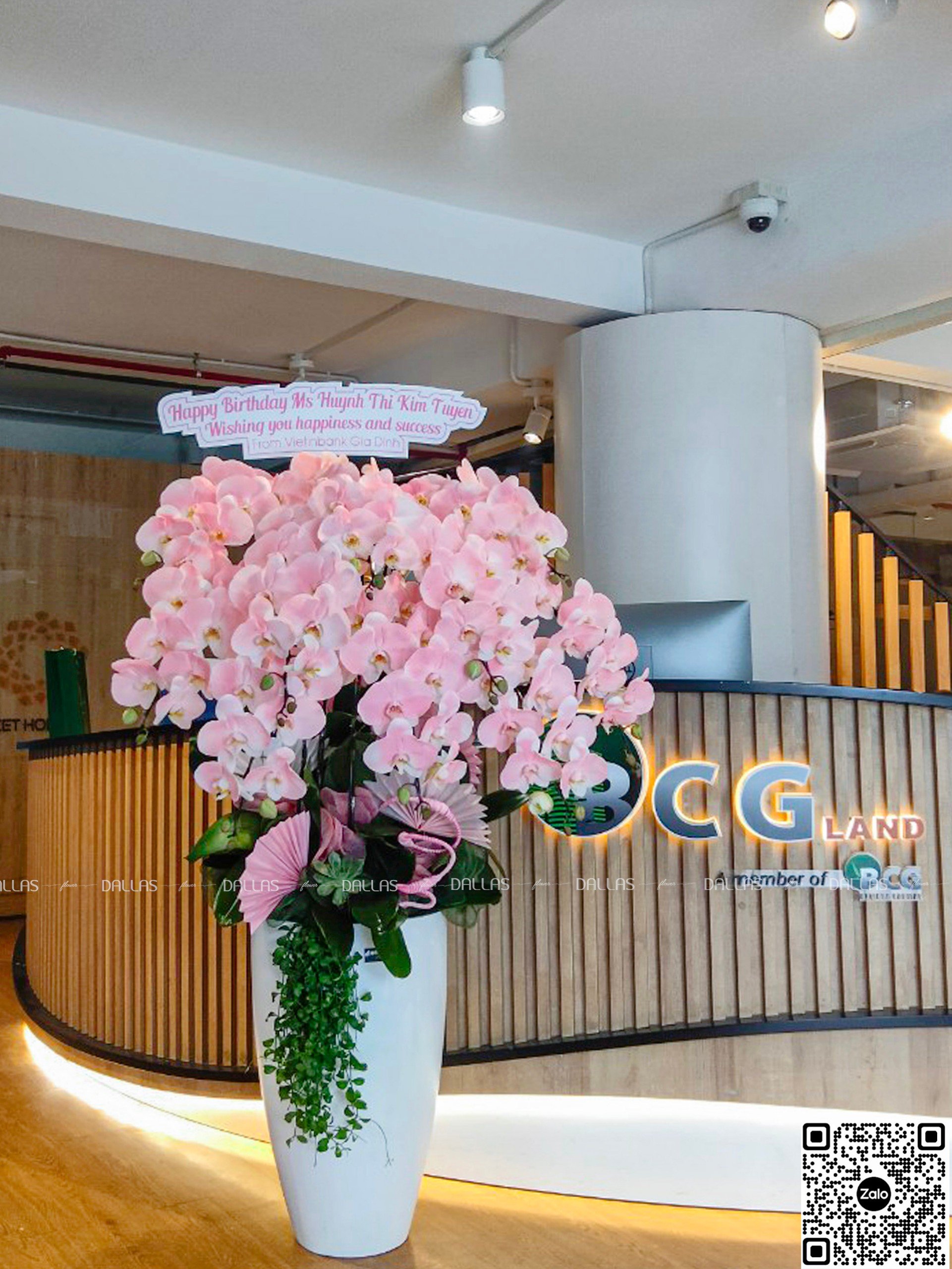 Chậu Lan Hồ Điệp Hồng Pastel 10 Cành (Đ10-NH1/01/CP) Chậu Lan Hồ Điệp Hồng Pastel 10 Cành (Đ10-NH1/01/CP)