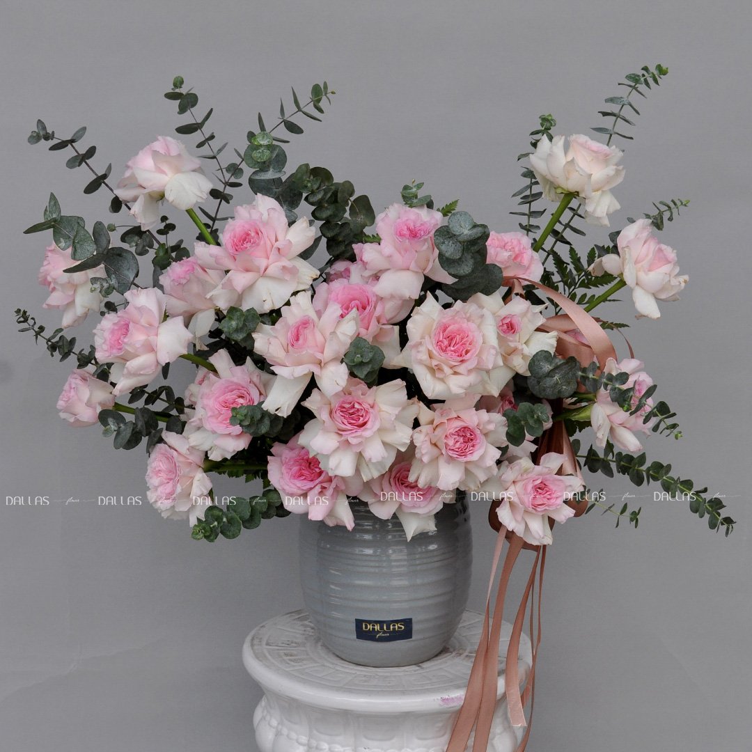 Lẵng Hoa Hồng Chúc Mừng - L015 Lẵng Hoa Hồng Chúc Mừng - L015