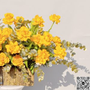 Dallas-dallasflower-Lẵng Hoa Hồng Chúc Mừng - L017