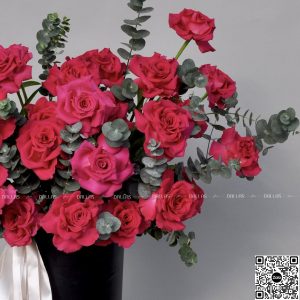 Lẵng Hoa Hồng Chúc Mừng - L016