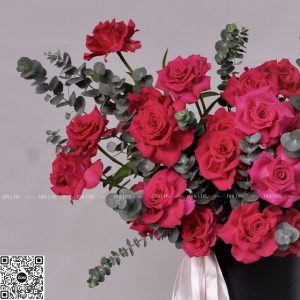Lẵng Hoa Hồng Chúc Mừng - L023