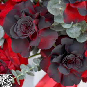 dallasflower-lanhodiep-hoakhaitruong-Lẵng Hoa Hồng Chúc Mừng - L019
