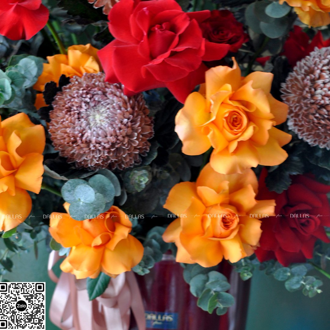 dallasflower-hoakhaitruong-Lẵng Hoa Chúc Mừng Cúc Mẫu Đơn và Hoa Hồng - L002 dallasflower-hoakhaitruong-Lẵng Hoa Chúc Mừng Cúc Mẫu Đơn và Hoa Hồng - L002