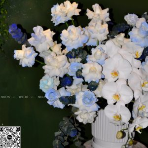 Lẵng Hoa Chúc Mừng Lan Hồ Điệp - L006