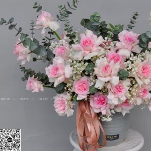 Lẵng Hoa Hồng Chúc Mừng - L013