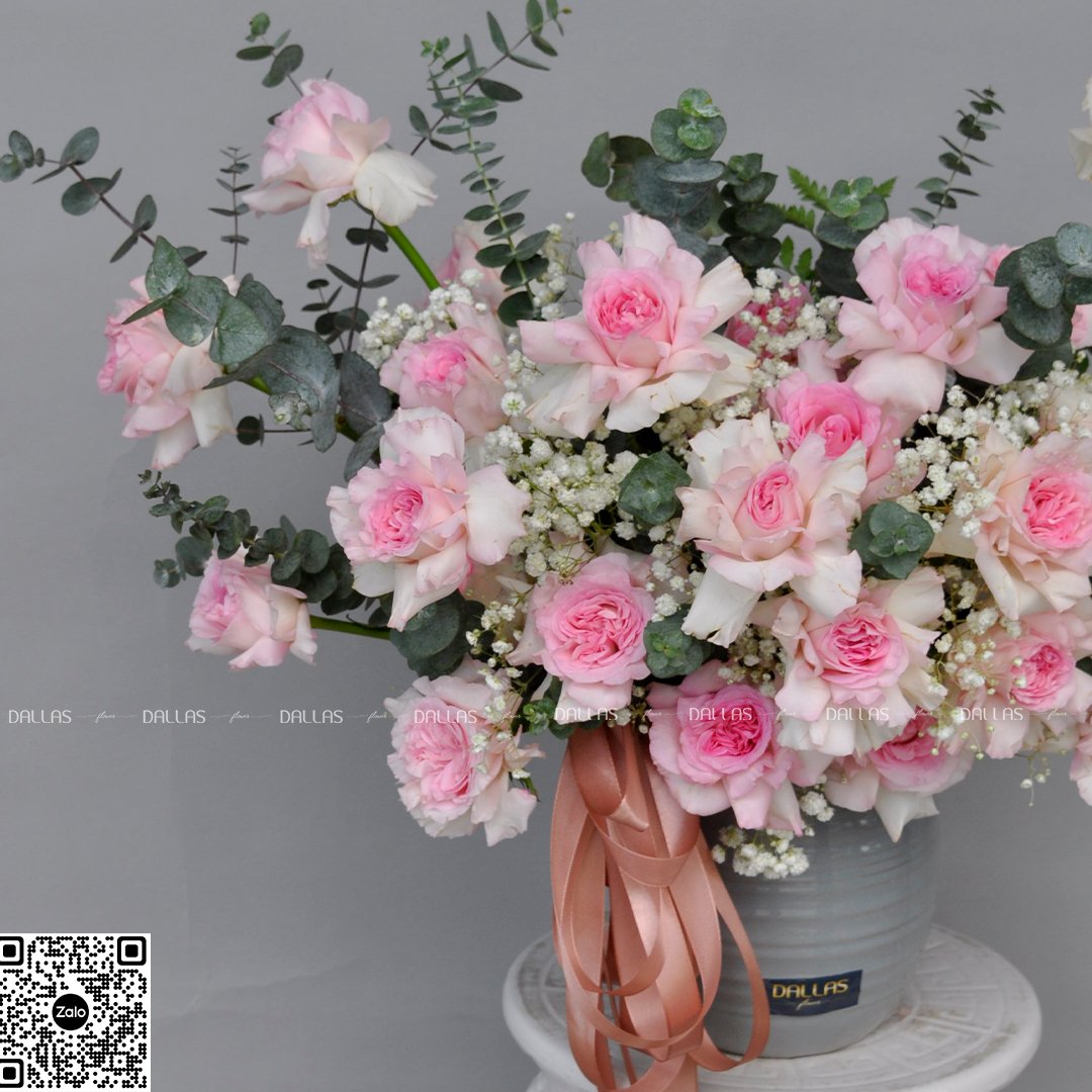 Lẵng Hoa Hồng Chúc Mừng - L013 Lẵng Hoa Hồng Chúc Mừng - L013