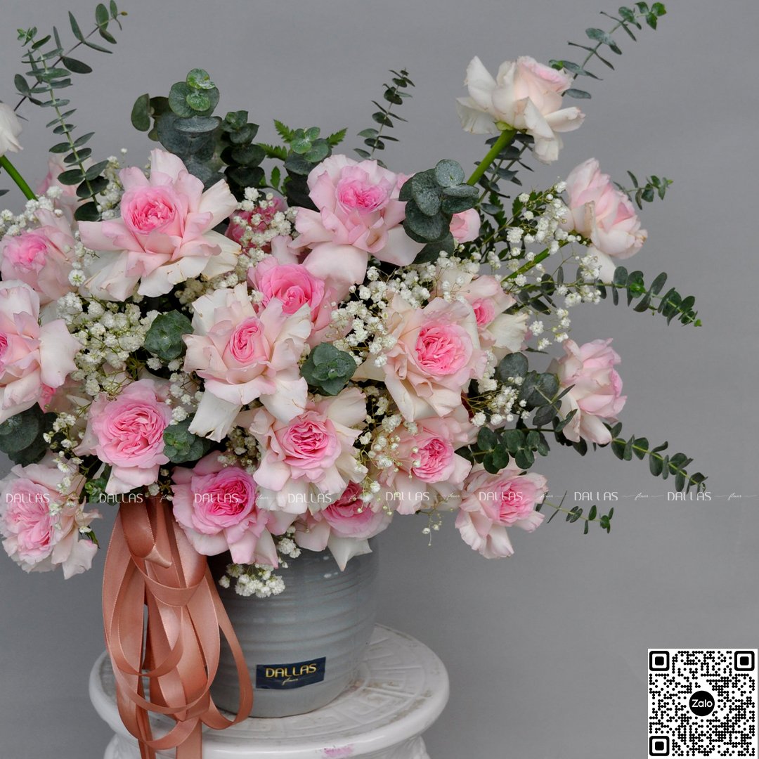 Lẵng Hoa Hồng Chúc Mừng - L013 Lẵng Hoa Hồng Chúc Mừng - L013