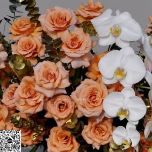 Lẵng Hoa Hồng Chúc Mừng - L08