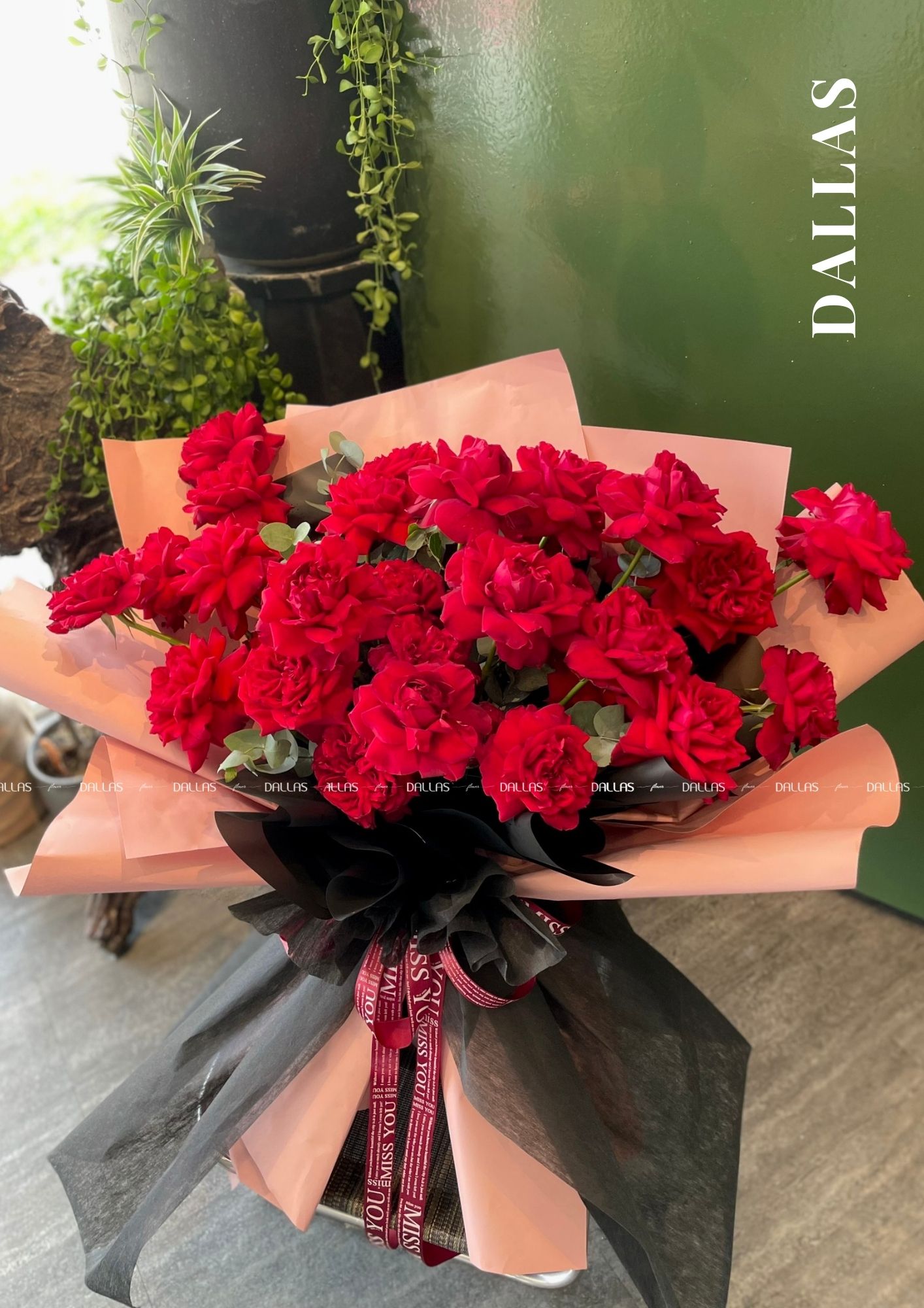 Bó Hoa Hồng Đỏ Ohara 25 Bông (B07-25) Bó Hoa Hồng Đỏ Ohara 25 Bông (B07-25)