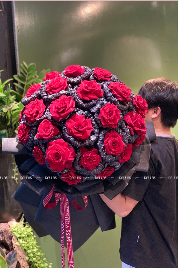 Bó Hoa Hồng Đỏ Ecuador 30 Bông Siêu To -(B02/30) Bó Hoa Hồng Đỏ Ecuador 30 Bông Siêu To -(B02/30)