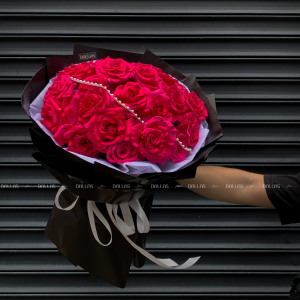 Bó Hoa Hồng Pink Floyd 25 Bông (B08-25)