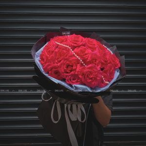 Bó Hoa Hồng Pink Floyd 25 Bông (B08-25)