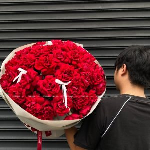 Bó Hoa Hồng Đỏ Ohara 30 Bông Siêu To (B06-30)