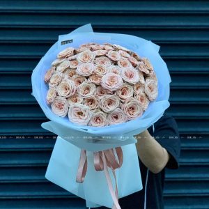 Bó Hoa Hồng Cappuccino 55 Bông (B16-W55)