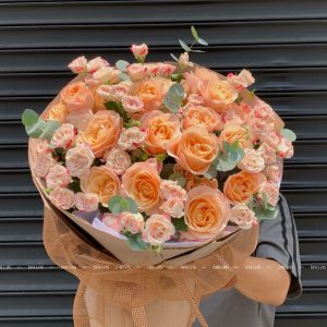 Bó Hoa Hồng Chùm Mix Romantic (B13-M25)