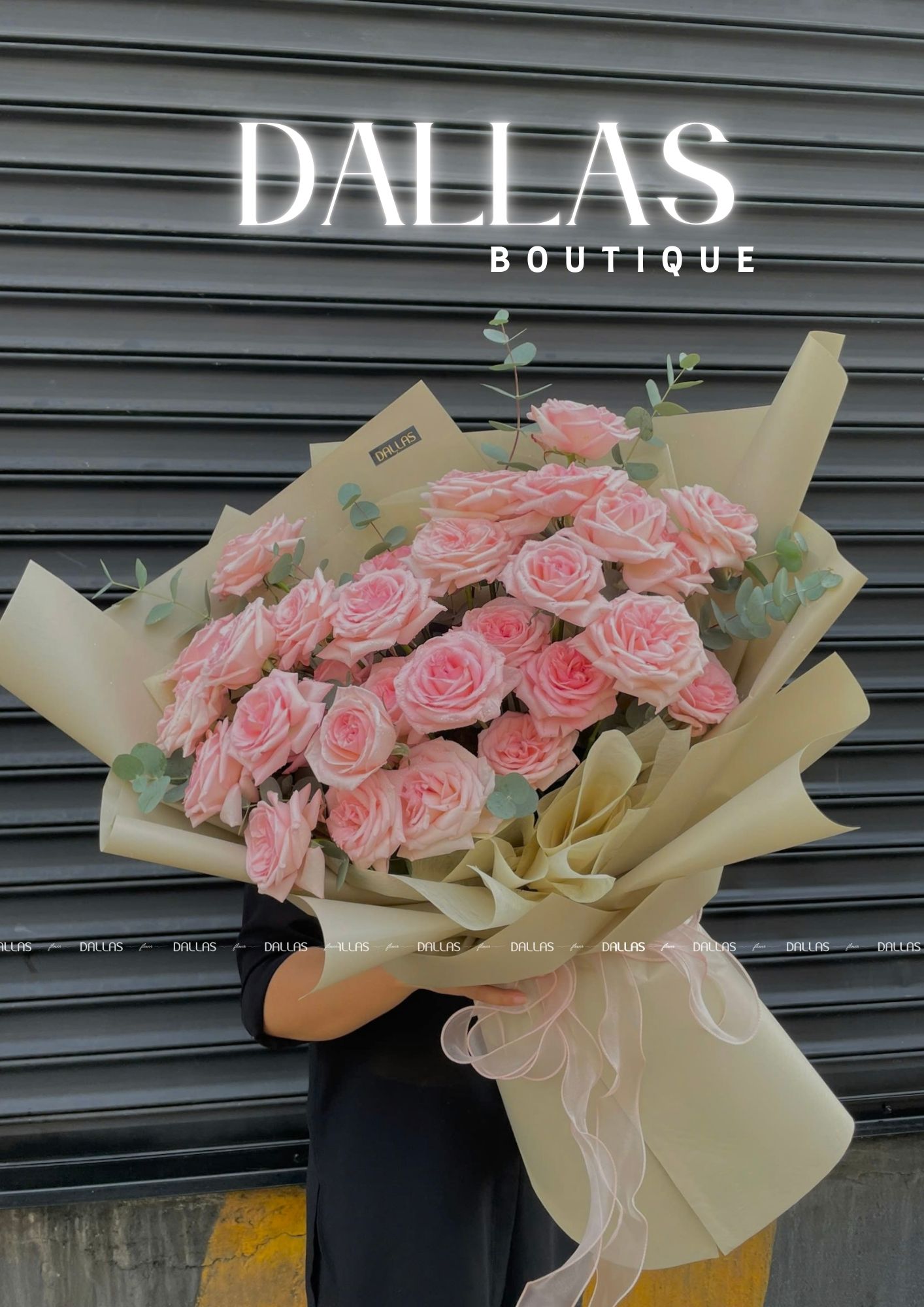 Bó Hoa Hồng Ohara Hồng 30 Bông (B14-F30) Bó Hoa Hồng Ohara Hồng 30 Bông (B14-F30)