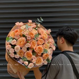 Bó Hoa Hồng Chùm Mix Romantic (B13-M25)